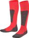 FALKE Active Ski warm dik wol functioneel materiaal skisokken kinderen rood - maat 39-42