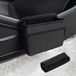 Ibenzoa® Compact Opvouwbare Auto Vuilnisbak voor Binnengebruik in Auto SUV en Truck - Zwart