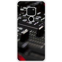 Icecat Bedrukt siliconen hoesje compatibel met Mate 20 Dj Mixer