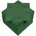 HEKU 100 effen servetten, 3-laags, 33 x 33 cm, donkergroen