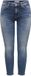 ONLY Onlblush Mid Sk Ank Rw Dnm Dot622 N 15376150 Dark Blue Denim Dames Maat - W32 X L30