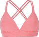 Protest Mixsupera 25 – Triangel bikini top Dames – Gestreept – Guava Pink – XL