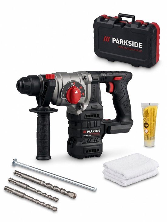PARKSIDE PERFORMANCE® Accu-boorhamer 20 V zonder accu en oplader