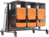 Vevor Opvouwbare Stoel Trolley Stoel Trolley 42 Stoelen Of 12 Tafels 181kg Laadvermogen