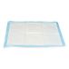 Well Home Wegwerponderleggers, 10 stuks, met super absorberende lijm, 60 x 60 cm, wit en blauw