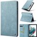 Casemania Book Cover Geschikt voor Samsung Galaxy Tab A11 Plus (11 inch 2025) - Aqua Blue