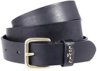 Levi's Calypso Riem Zwart Leer 70 cm Unisex