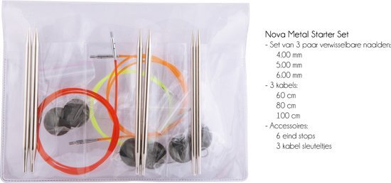 KnitPro Nova Metal Starter Set