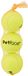 Petface Super tennisballen voor honden, gooien en halen, outdoor oefening, 3 pack