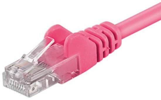 DSIT Panda DSIT CAT5E Netwerkkabel - RJ45 - Roze - 5 m