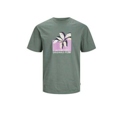 JACK & JONES ORIGINALS T-shirt JORTAMPA with print laurel wreath