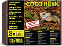 Exo Terra Ex Coco Husk Kokoschips 3x8,8l - Bodembedekking voor Reptielen
