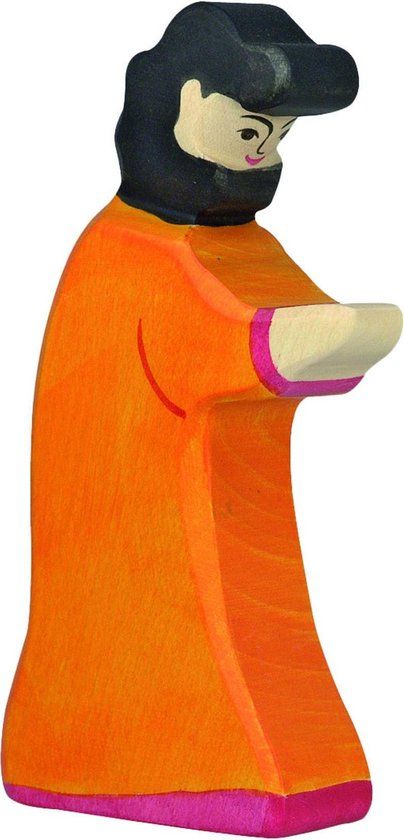 Holztiger Jozef 1 - Speelfiguur - Hout - Multicolor - 4+ jaar