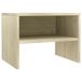 vidaXL Nachtkastje 40x30x30 cm Sonoma Eiken