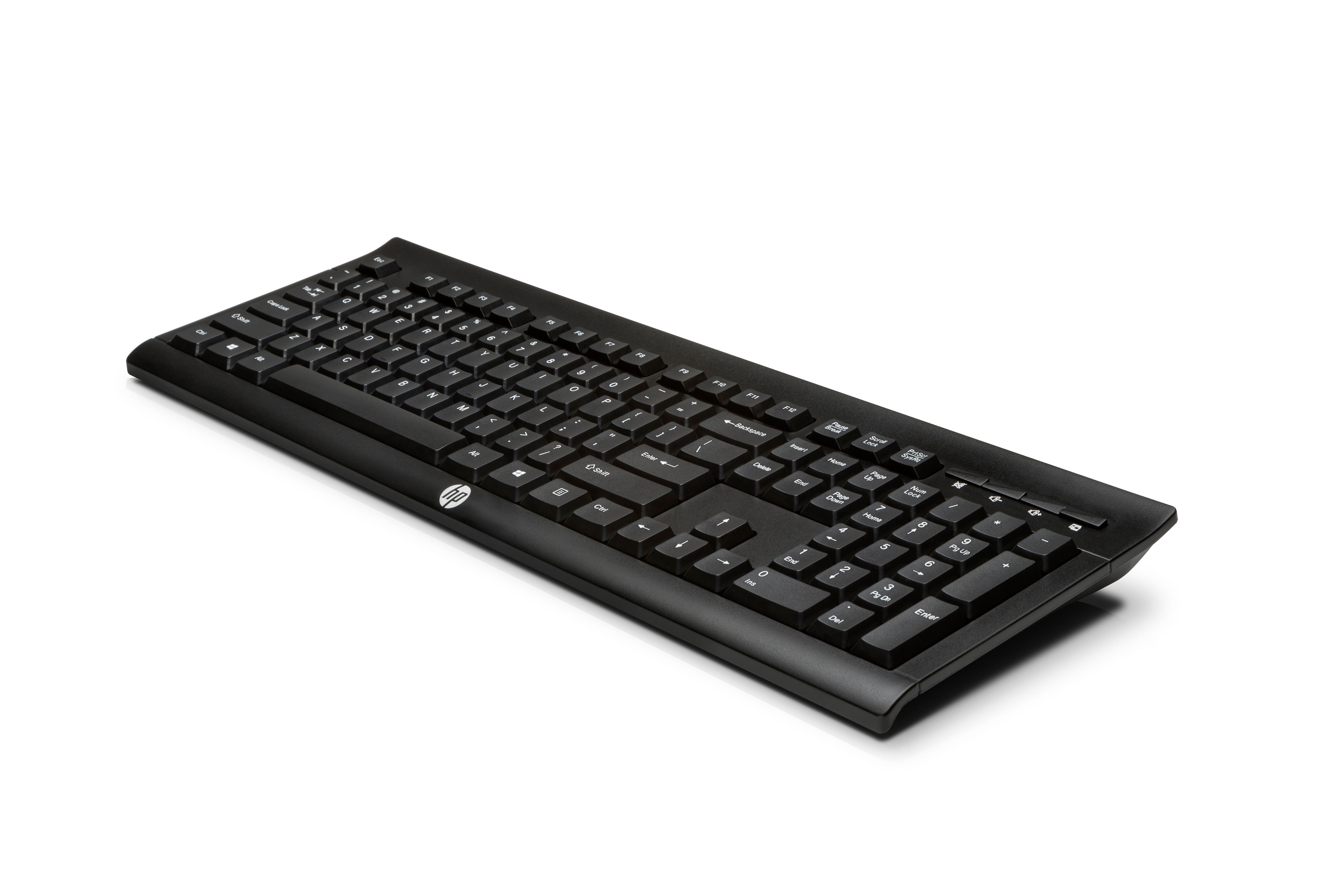 HP K2500 Draadloos Toetsenbord - Zwart - QWERTY - EU Layout