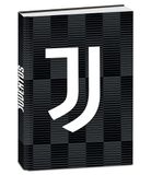 Seven Juventus Agenda scolaire standard 12 mois, blanc noir, couverture rigide avec logo, produit officiel, accessoires sac à dos, garçon