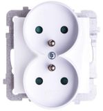 Ospel GP-2GRZP/m/00 stopcontact, IP20, 16 A, wit