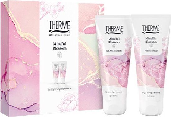 Therme Mindful Blossom Care Duo Set - Shower Gel & Hand Balm - 150ml