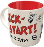 Nostalgic-Art Mok - Beker - Kickstart - Nostaligsch art - Multi
