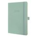 Sigel weekagenda 2026 Conceptum - formaat A5 - mint - softcover