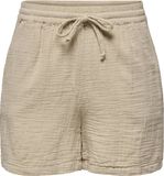 ONLY Onlthyra Noos Wvn Shorts Dames Broek - Maat XL - Katoen - Oxford Tan