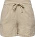 ONLY Onlthyra Noos Wvn Shorts Dames Broek - Maat XL - Katoen - Oxford Tan