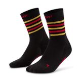 CEP Chaussettes de Compression Mi-Hautes Femme 34-37, Noires – Idéales pour l'entraînement et la récupération en course à pied.