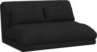 vidaXL Fauteuil réglable Noir Velours