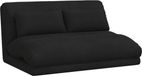 vidaXL Fauteuil réglable Noir Velours
