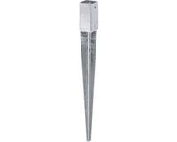 Intergard Paalhouder met punt, Metaal, Groen, 51/750mm