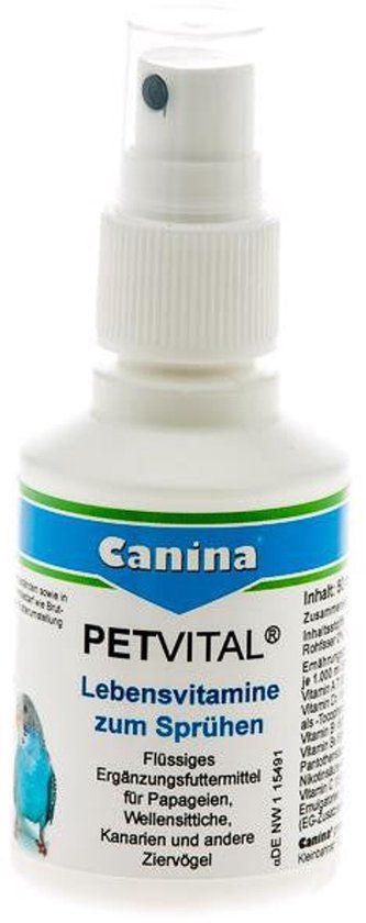 Canina Petvital Levensvitaminen Vogel - 50 ml
