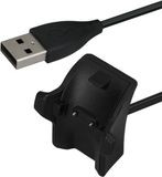 kwmobile USB-oplaadkabel geschikt voor HONOR Band 5 / 4 / 3 / 3 Pro / 2 / 2 Pro kabel - Laadkabel voor smartwatch - in zwart