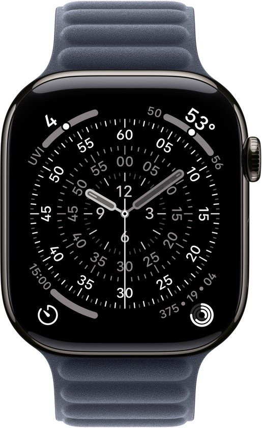 Apple Watch 46mm Magnetic Link: Marineblauw - M/L