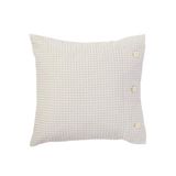 BELLORA - Sofakussen 45 x 45 cm, bankkussens van katoen, grote decoratieve en decoratieve kussens, kussen 45 x 45 cm, voor binnen, vierkant kussen voor banken