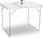 Infinity Goods Brixy Campingtafel - Inklapbaar - Tuintafel - 80x60x70 cm - Wit