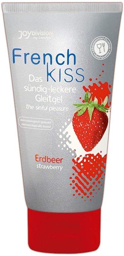 JOYDIVISION Frenchkiss Glijmiddel Aardbei - 75 ml