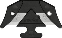 Martor 10 x SECUMAX reservemesjes, roestvrijstaal, 25,8 mm, scherp, 2-voudig bruikbaar, nr. 13448