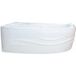 Ondee - Zen - Baignoire Fany - Baignoire d'angle 135x135cm - ABS et acrylique renforcé 3mm - Blanc