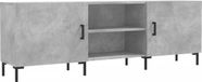 vidaXL TV-Lowboard 150x30x50 cm Holz Beton-Grau