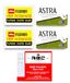 Razor Blades Club 20 Feather + 10 Astra Platinum dubbelzijdige scheermesjes + 20 RBC bloedstelpende luciferstokjes – klassiek natscheren