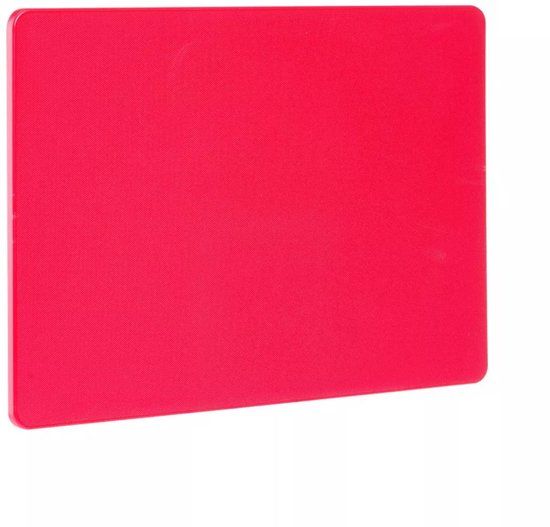 HENDI HACCP snijplank - LDPE - dubbelzijdig - 600x400 mm - rood