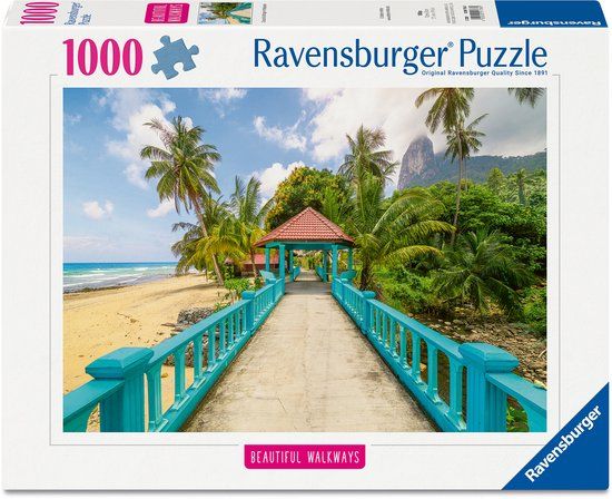 Ravensburger Kleurrijke Brug in Maleisië Legpuzzel 1000 Stukjes