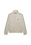 BENCH Superdry Bench High Neck Stripe Trainingsjack Heren XXL Katoen/Polyester Maanlicht/Maannevel
