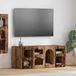 Prolenta Maison Exclusive TV-kast ELST, 100 x 35 x 40 cm, gerecycled hout, houtvezel
