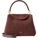 Coccinelle Tiggy Sac à main en cuir et daim, 34 x 24 x 12,5 cm