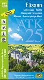 Füssen GPSR Kontakt ATK25-R08 Füssen (Amtliche Topographische Karte 1:25000): Schwangau, Reutte, Rieden am Forggensee, Plansee, Ammergebirge-West (ATK25 Amtliche Topographische Karte 1:25000 Bayern)