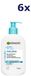 Garnier 6x SkinActive Reinigingsgel Hyaluronzuur en Aloë Vera 250ml