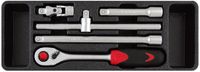 Seneca Ratelset - 1/2" Aansluiting - 5 Delig