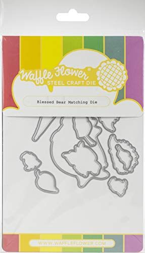 Waffle Flower Crafts WAFFLE BLOEMEN CRAFTS WAFFLE BLOEMEN DIE BLESS BEAR, One Size