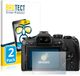 BROTECT - Screenprotector voor Olympus OM-D E-M1 Mark III - Folie Beschermfolie transparant 2 Stuks